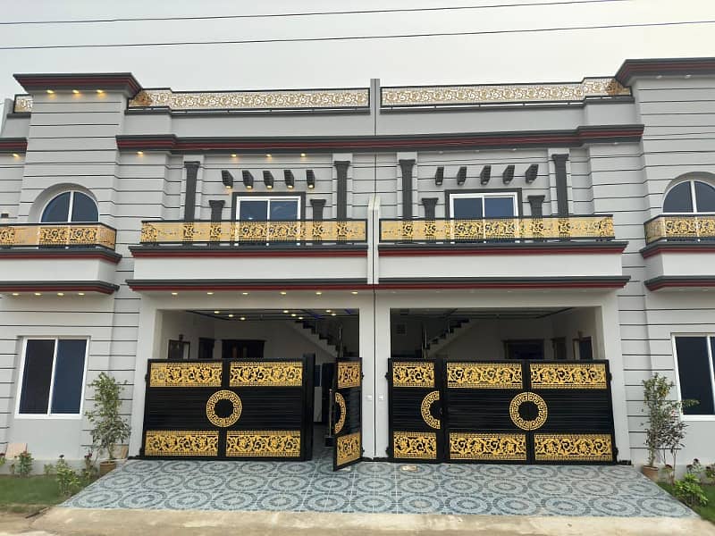 Al Raheem town Rafi qamar road New brand Spanish 5 marly proper double story house for sale 0