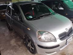 Toyota Vitz silver colour exchange possible only car 1.0 fl