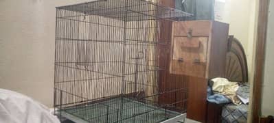 Cage for Hen's or Birds for urgent sale with breeding box