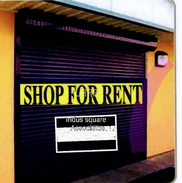 Ground Floor shop  for rent ,National police foundation O-9 pwd 0