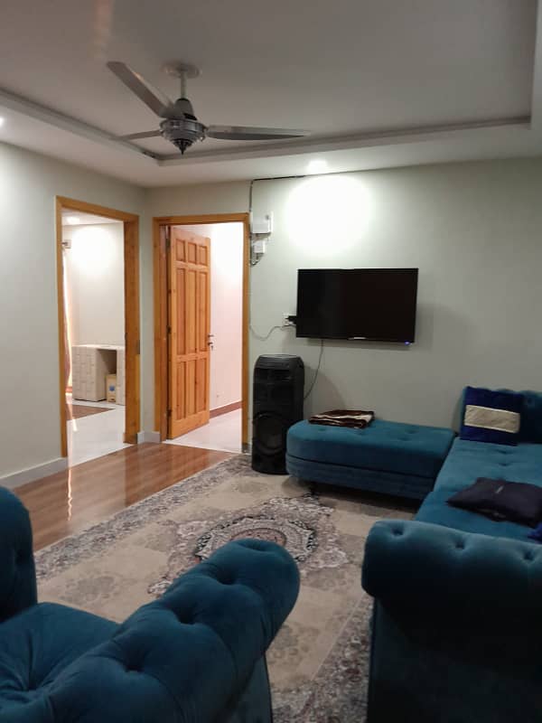 2 Bed Fully Furnished Flat Available For Rent in E-11/4 1