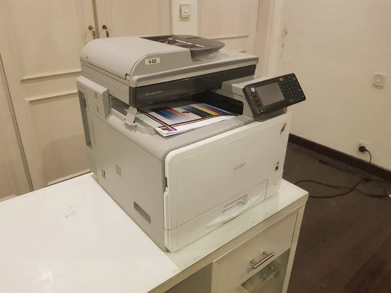 Ricoh Mp C305 colour laser printer copier scanner 0