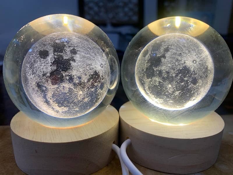 Crystal Moon Lamp (decoration) 2