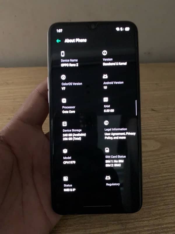 Oppo reno Z 0