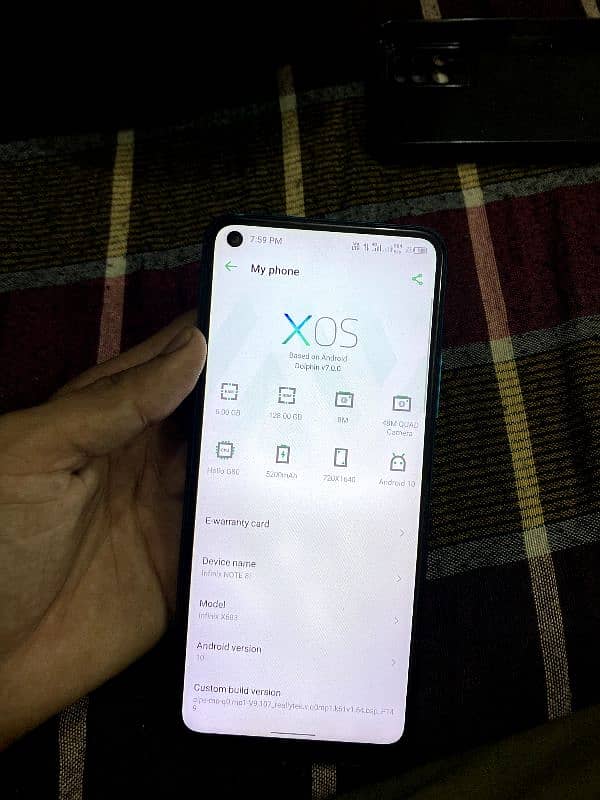 infnix note 8i full new 128GB 2