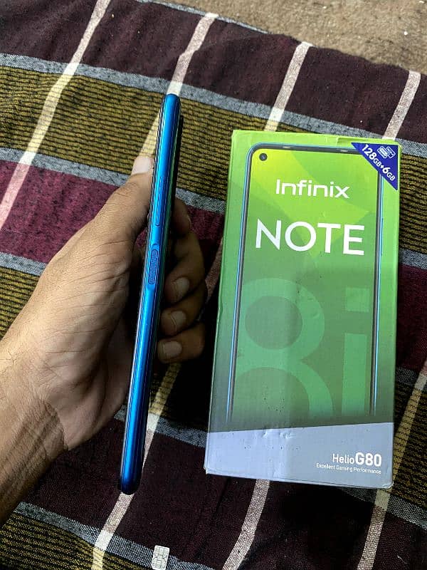 infnix note 8i full new 128GB 6