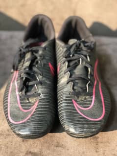 Original Nike Mercurial Vapor Black x Pink UK 9.5