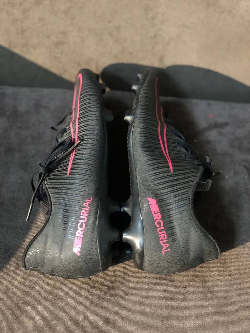 Original Nike Mercurial Vapor Black x Pink UK 9.5 2