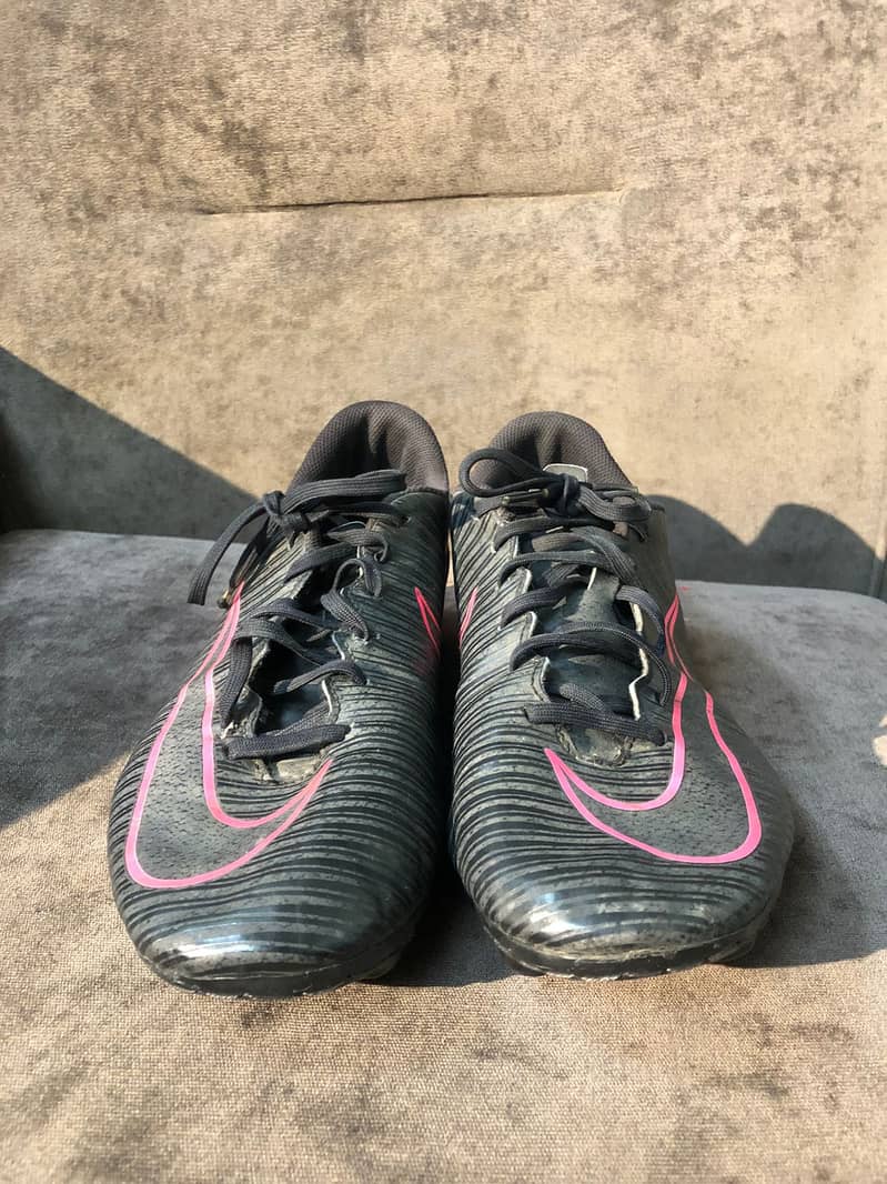 Original Nike Mercurial Vapor Black x Pink UK 9.5 4