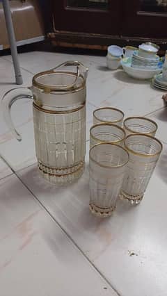 jug glass set