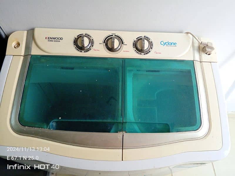 Kenwood washing machine and dryer 3