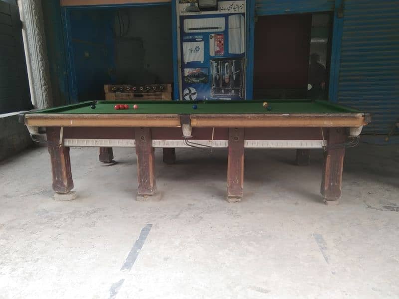 Three good condition used snooker table 1