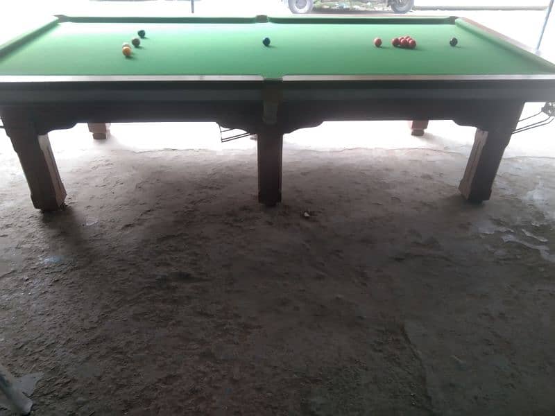 Three good condition used snooker table 5