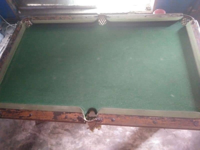 Three good condition used snooker table 6