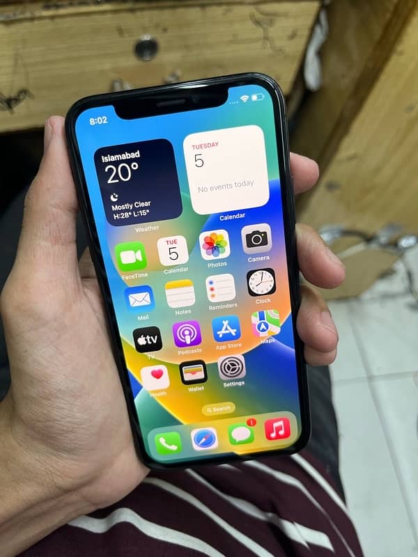 IPHONE X 256GB PTA APPROVED 2