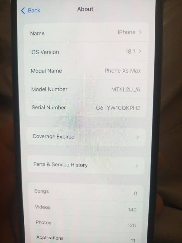 Apple iphone xs max fectory unlock 5