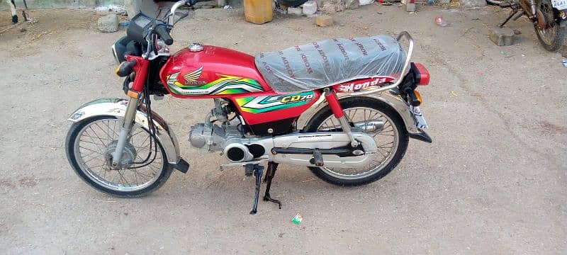 Honda CD70 2023 Karachi 9