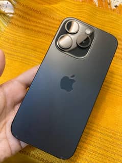 Iphone 15 pro Black Titanium With Box