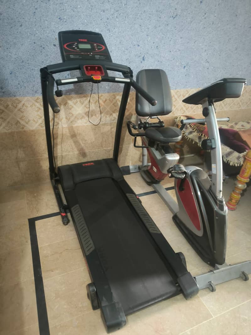 Excercise machines for sale /exercising  bycycle and running machines 2