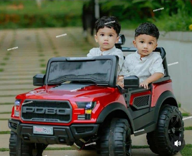 Kids Jeeps|Electric Jeep|Rubber Wheels Jeep|Ride On Jeeps 4×4/2*2 Whel 1