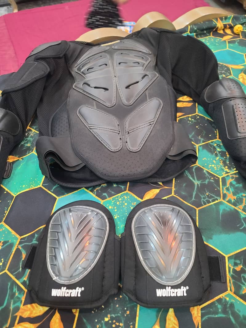 Heavybike Armor Jacket + Knee Pads + Heavybike shoes for v urgent sale 3