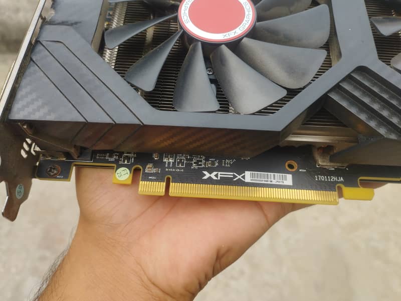 Graphic card  RTX 580 8 GB 4