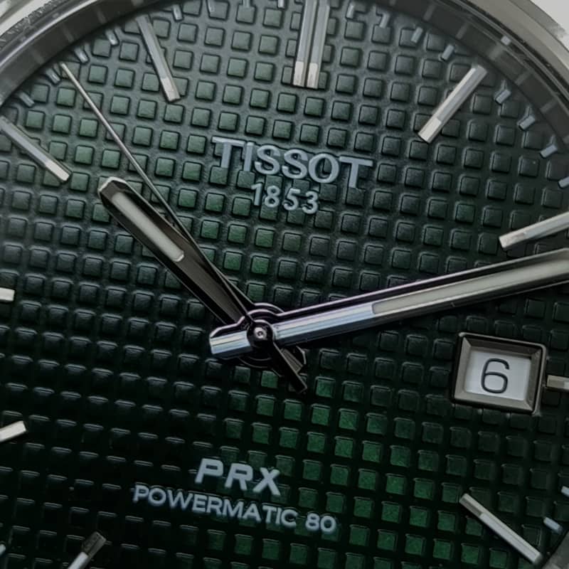 TISSOT PRX Powermatic 80 40mm Green Dial 3