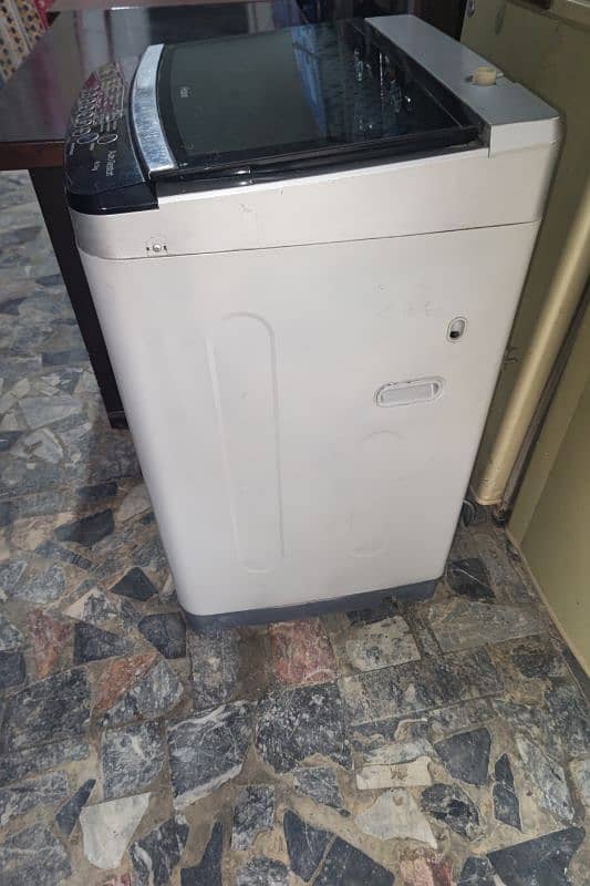 Haier fully automatic washing machine 8kg 2