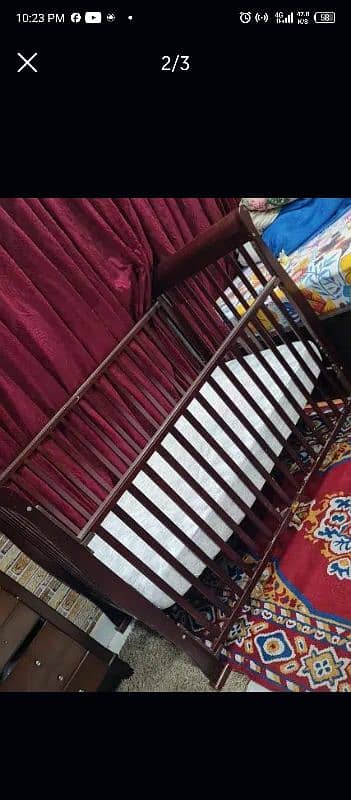 Juniors Baby Cot | Kids Bed | Kids Cot | Wooden Cot | Baby Bed 1