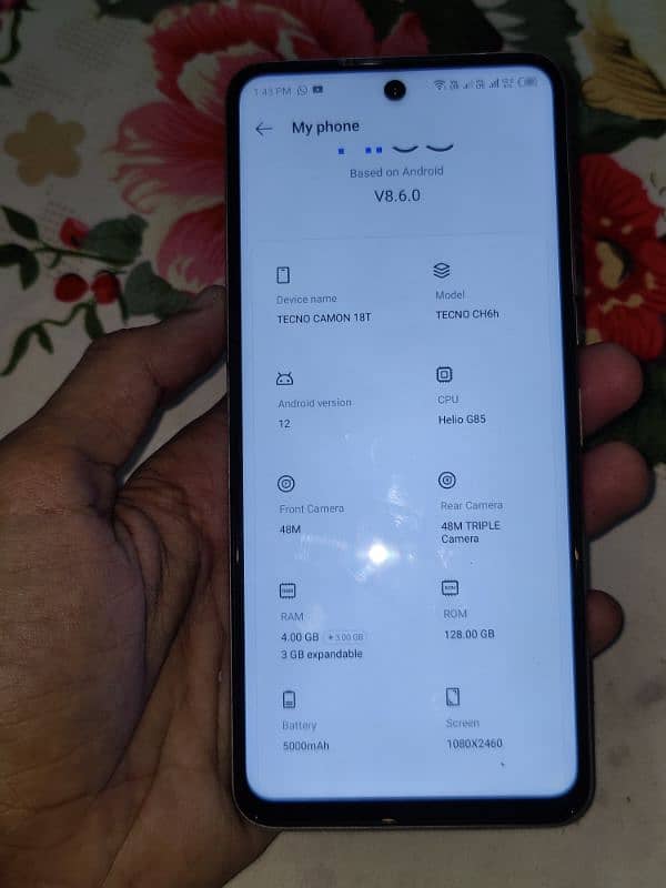 Tecno Camon 18T 6