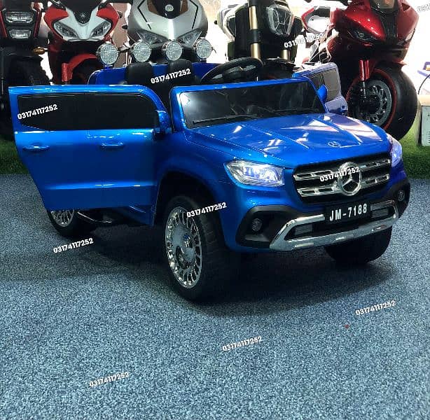 Kids 2 Seater Jeeps|Rechargeable Jeeps|Electric Jeeps Big Size 6