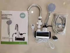 Electric water tap geyser with or without shower