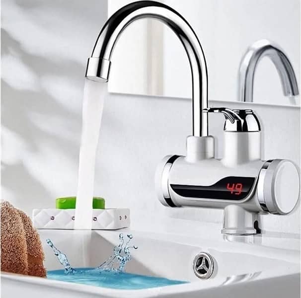 Electric water tap geyser with or without shower 2