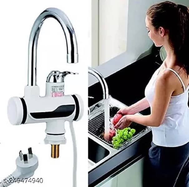 Electric water tap geyser with or without shower 6