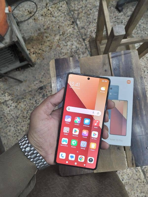 Redmi Note 13 pro 8GB,256GB. . 03217695545. . complete box 2