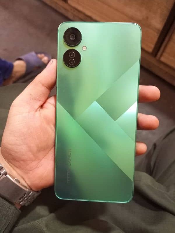 techno camon 19 neo 6/128 green colour condition 10/9 4