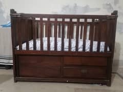 Pure Wood Baby Cot