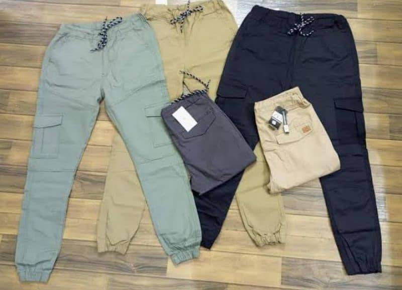 six pocket Cargo trousers 9