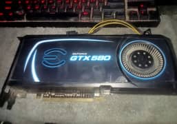 Evga graphic card 580' 1.5 GB.