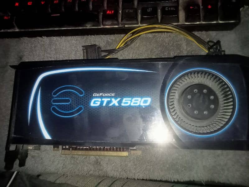 Evga graphic card 580' 1.5 GB. 5