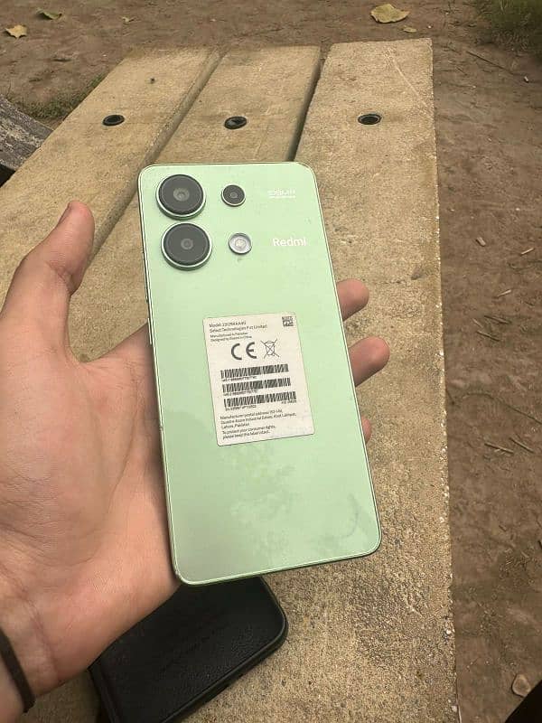 Redmi Note 13 Mint Green Color Pta Approved 8/256gb With box 3