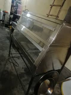 Hot case food warmer best working condition