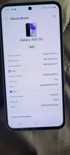 Samsung A55 5G