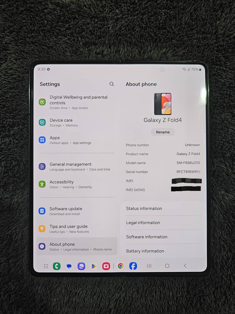 Samsung Galaxy Z Fold 4 5G 0