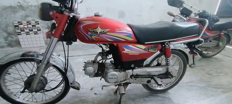 Union Star 70cc Bike for sale 2