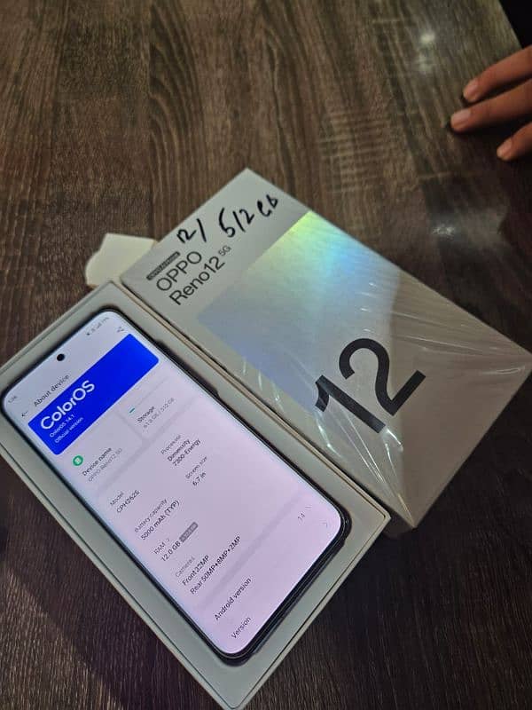 Oppo Reno 12 5g official Pta Approved 7