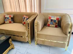 Sofa Set brand new 6 seater with cushions