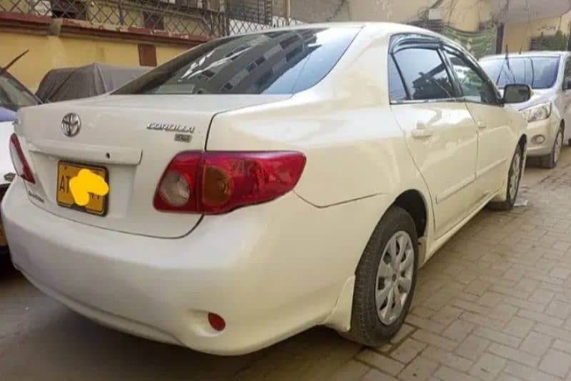 Toyota Corolla XLI 2010 9