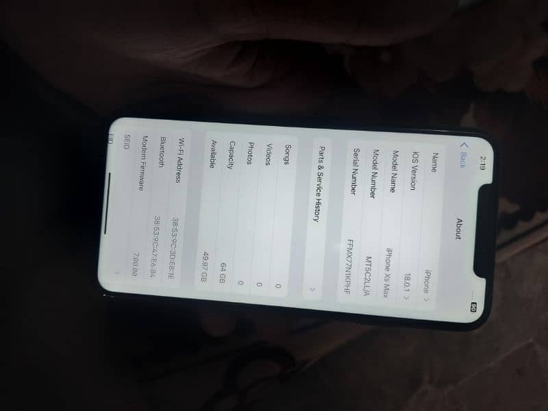 Iphone XS max pta approved urgent sale 6