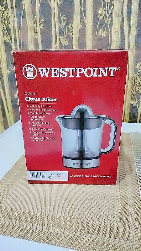 West point citrus juicer 4